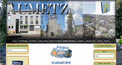 Desktop Screenshot of mairieaumetz.com